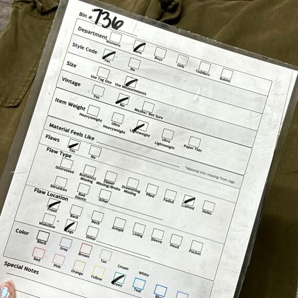 Lucky Brand Olive Cargo Pants - Picture 11 of 14